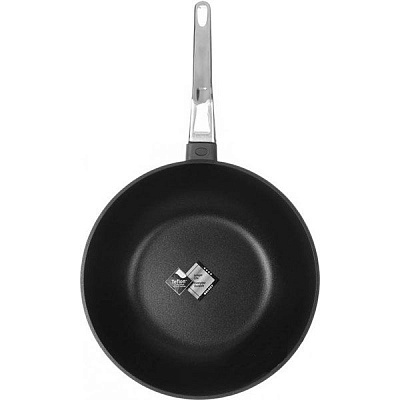 Сковорода WOK із кришкою Nature 28 см BSW1728 Flamberg Premium