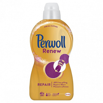 Гель для машинной и ручной стирки Perwoll Renew для ежедневной стирки 1,92 л 
