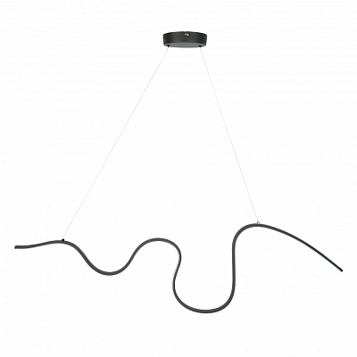 Люстра подвесная Berger 1x25 Вт LED-модуль черный 7023-PL-25 Black