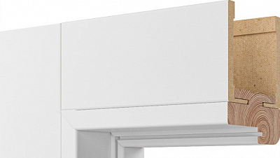 Перемычка Гранд Lux + ХДФ 800x38 мм белый