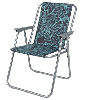 Стілець розкладний Indigo Пікнік OC00155-1 52x44x75 см зелений із чорним