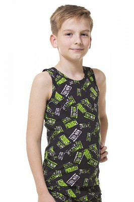 Майка для хлопчиків KOSTA 0074-6 р.146-152 чорний