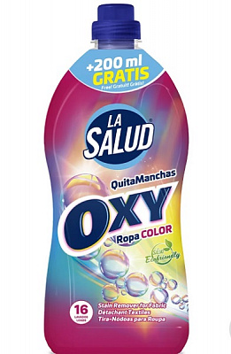 Відбілювач кисневмісний LA SALUD OXY QuitaManchas Ropa COLOR 1500 г 1500 мл