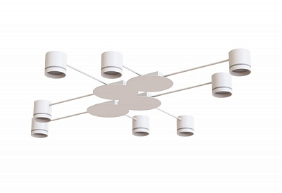 Люстра стельова Hopfen STARK CL-8/4-133 8xGX53 білий