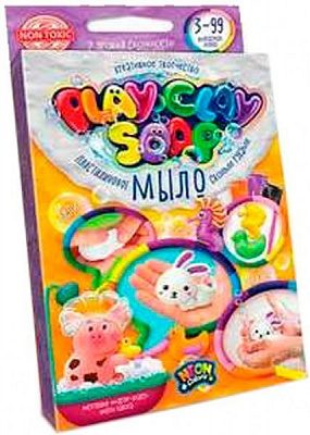 Мило пластилінове Danko Toys play clay soap маленький PCS-02-01,02,03,04