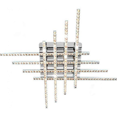 Люстра светодиодная Strotskis Vector 80 Вт хром 90041/8 