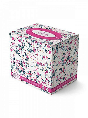 Серветки паперові у коробці SIELA косметичні Натхнення 80 шт.