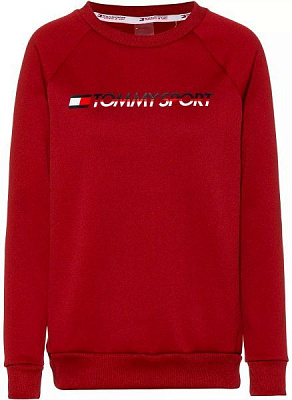 Джемпер Tommy Hilfiger FLEECE CREW NECK S10S100358607 р. M красный