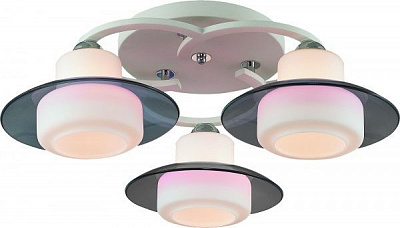 Люстра потолочная Altalusse 3x40 Вт E27 белый/серый INL-9292C-03 White & Grey 