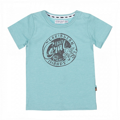 Футболка для мальчиков Dirkje р.104 зеленый V42575-35 