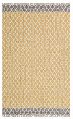Ковер Ekohali Bodrum BD 06 Yellow 120x180 см двусторонний 