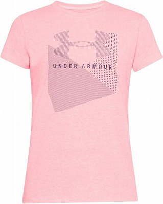 Футболка Under Armour Sportstyle_Mesh_Logo_Crew 1310488-819 L рожевий