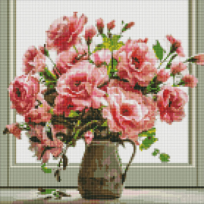 Алмазна мозаїка Аромат букета ©art_selena_ua Ideyka