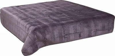 Покрывало Plait 160x220 см La Nuit ореховый 