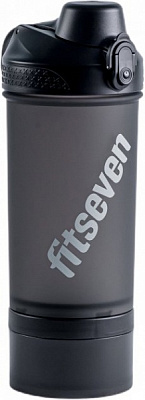 Шейкер 550 мл чорний 1109 Fitseven