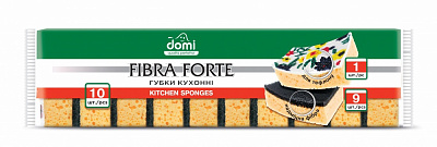 Губка для посуды Domi Economico 10 шт.