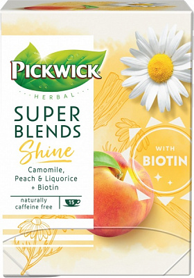 Чай Pickwick Super Blends Shine 15 шт. 22,5 г 
