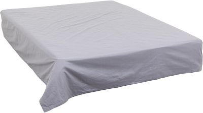 Простирадло 245x260 см світло-сірий La Nuit