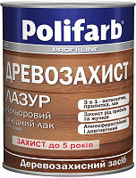 Лазурь Polifarb Деревозащита полисандр глянец 2,2 кг
