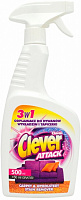 Средство для чистки ковров Clever ATTACK 3in1 0,55 л