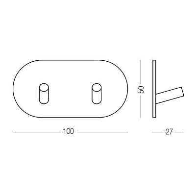 Крючок MVM HSS-504/2R PSS