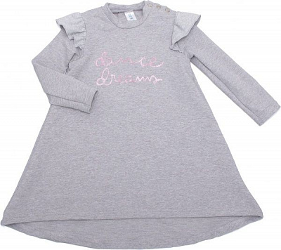 Платье Luna Kids р.92 серый меланж 103545 
