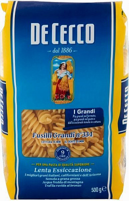 Макарони TM DE CECCO 500 г Fusilli Grandi