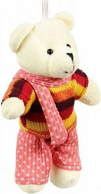 Подвеска Мишка Остап 14 см 1415-5  