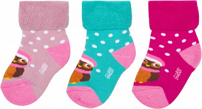 Шкарпетки для дівчаток GABBI NSD-137 90137 р.10–12 в асортименті
