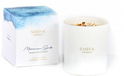 Свічка масажна Shifa Aromas Марокканський базар 220 г в склі