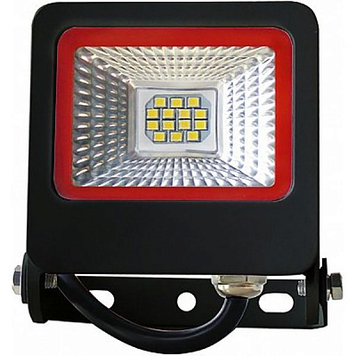 Прожектор Eurolamp 6500 K SMD 10 Вт IP65 черный LED-FL-10(black) 