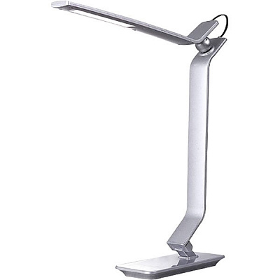 Настільна лампа офісна Eurolamp LED-TLF-1 7 Вт срібний