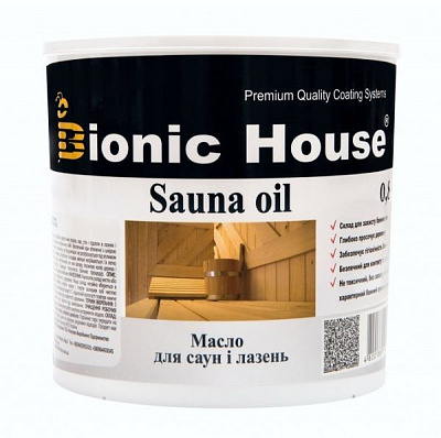 Олія Bionic House Sauna oil для саун і лазень 2,5 л