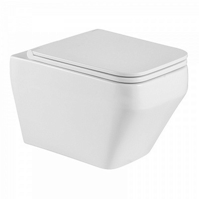 Унитаз подвесной Skala Rimless i11062 с сидньем Slim soft-close