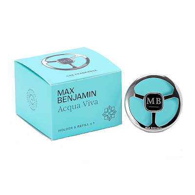Ароматизатор на дефлектор Max Benjamin Acqua Viva (8000020897837)