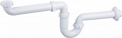 Сифон ScandiSPA трубчастий без випуска 1 1/2 NS0411