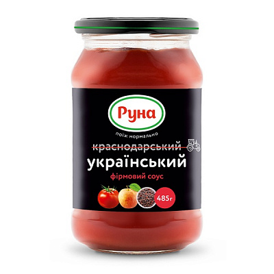 Соус Руна Український фірмовий 485 г