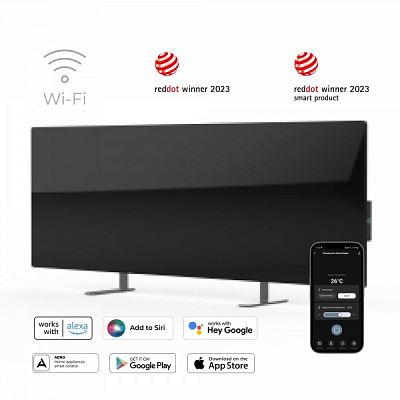 Панель тепловая AENO Premium Eco Smart GH2S Black (700 Вт)