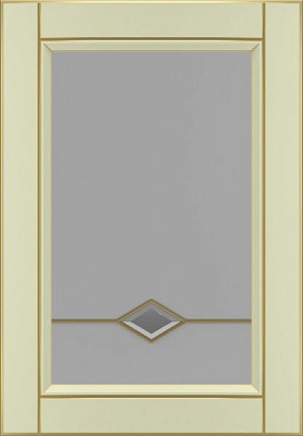 Фасад для кухні Грейд-Плюс Ваніль патинована золотом №384 R 713x522 BT Паюта