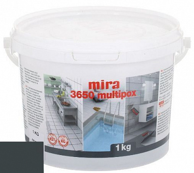 Фуга Mira 3650 multiрох 1 кг антрацит