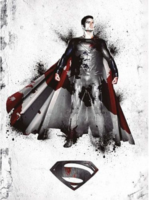 Картина Супер Мен 21x29,7 см Posterclub