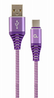 Кабель Cablexpert для смартфона 2 м (CC-USB2B-AMCM-2M-PW) USB 2.0 A-папа/Type-C папа 