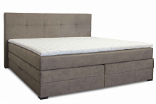 Кровать Мебель Прогресс ДЖИП 160x200 см мокко 