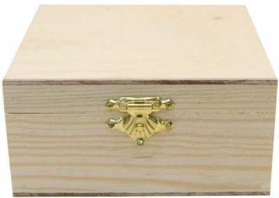 Скринька дерев'яна з замком 20х5,5х9см Rosa Talent