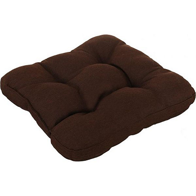 Подушка стеганая Українські Конструкції 41х41 см темно-коричневый