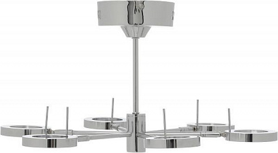 Люстра светодиодная Интеркласс НСБ 04-6хХХ-293 6x4 Вт хром C8065-6 