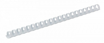 Пружина для брошюрования Buromax пластиковая d 12 мм белая BM.0503-12 100 шт. 
