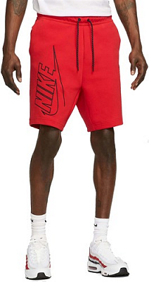 Шорты Nike TCH FLC GX SHORT DZ4472-657 р. XL красный