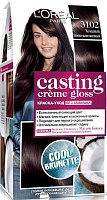 Фарба для волосся L'Oreal Paris CASTING Creme Gloss №3102 холодний темно-каштановий