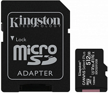 Карта пам'яті Kingston microSDXC 512 ГБ Class 10 (SDCS2/512GB) 